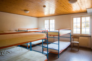 Dortoir chambres chalet Retemberg Vicques Jura