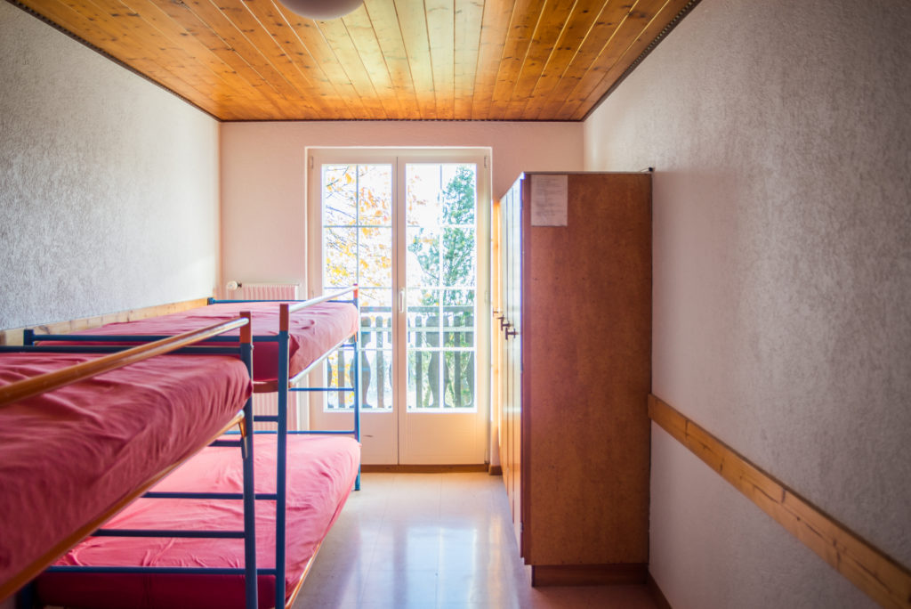 Dortoir chambres chalet Retemberg Vicques Jura