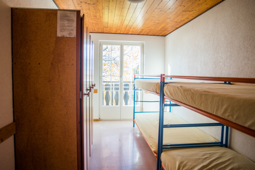Dortoir chambres chalet Retemberg Vicques Jura
