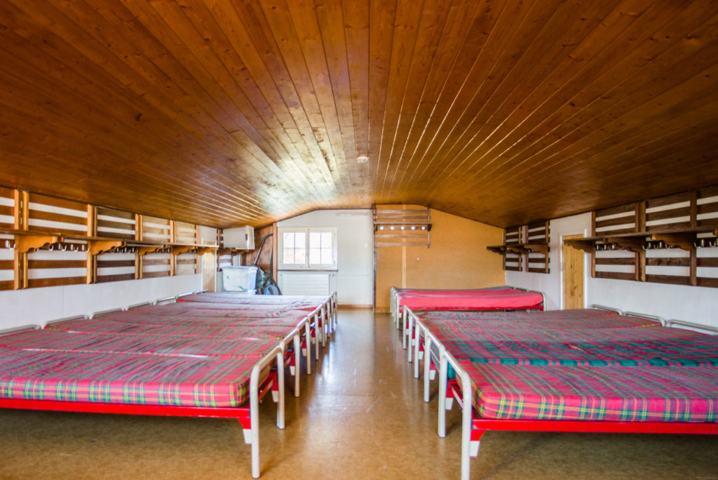 Dortoir chambres chalet Retemberg Vicques Jura